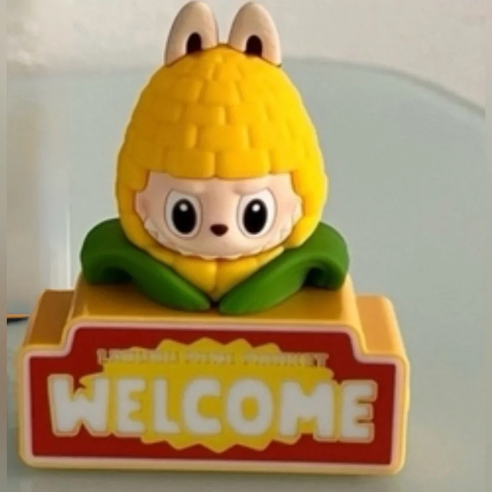 Corn- Popmart Labubu Wacky Mart Light Up‎ Fridge Magnet